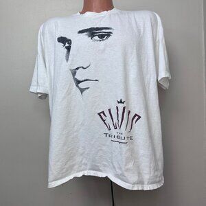 Vintage 1990s Elvis The Tribute Concert T Shirt, GEM Size XL, 1994 Memphis